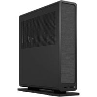 Fractal Design Ridge Mini-ITX Case Negro - Soporte para Placa Base Mini-ITX, 4 Bahías par