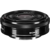 Sony E 20mm f/2.8 Lens - Objetivo Pancake para Montura E APS-C, Apertura f/2.8, Distancia