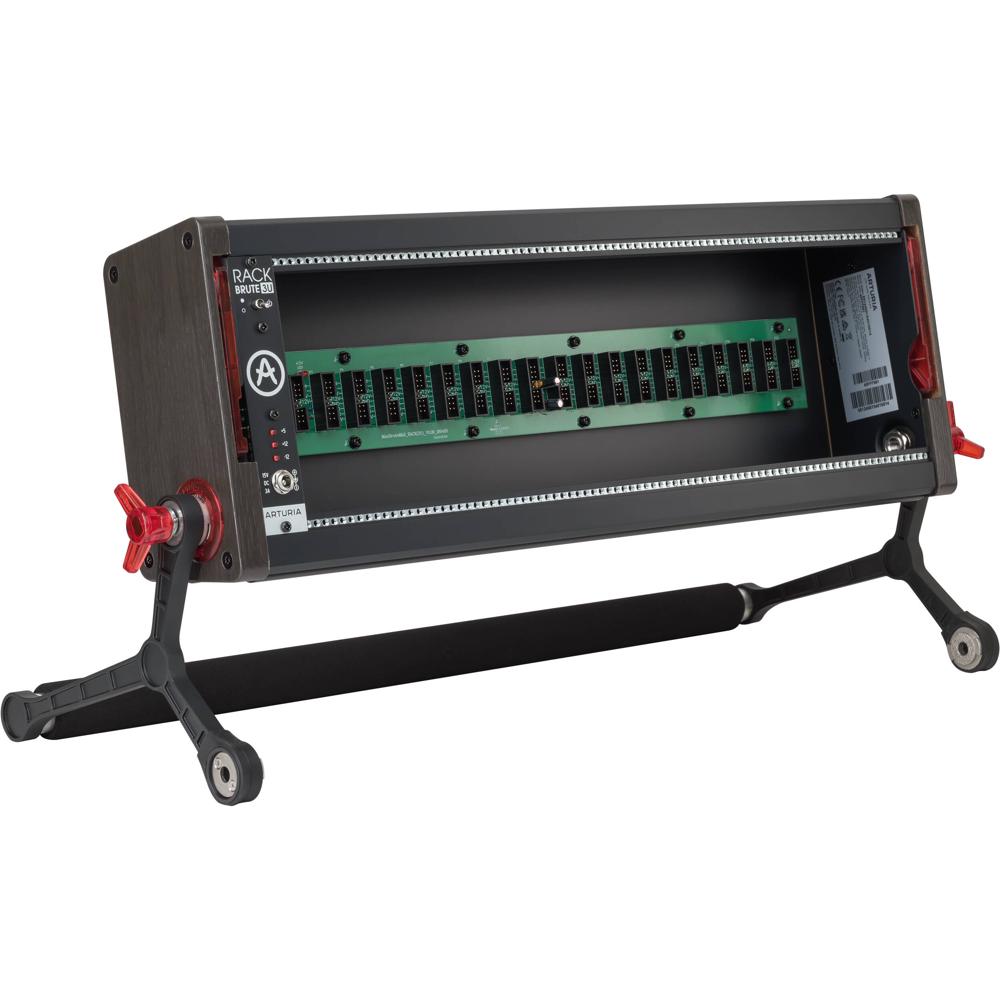 Arturia RackBrute 3U Estuche Eurorack 88 HP con Sistema de Enlace Integrado, Chasis de Alu