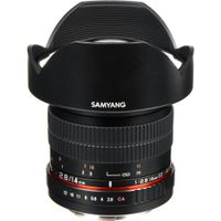 Samyang 14mm f/2.8 ED AS IF UMC Lente para Pentax K - Abertura f/2.8, Diseño Óptico con