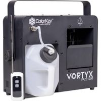 ColorKey VORTYX Faze 1200 Máquina de Niebla y Humo 1200W - Salida de 3000 CFM, Calentamie