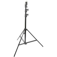 Manfrotto Soporte Cine 126BSU de Acero Pesado - Altura Máxima 3.3m, Capacidad de Carga 40