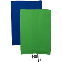 Rosco Slidey Chroma Key 24 x 36"" Doble Cara Verde y Azul
