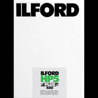Ilford HP5 Plus Película Negativa en Blanco y Negro 4 x 5"" - 100 Hojas, ISO 400, Panchrom