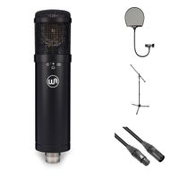 Warm Audio WA-47jr Micrófono de Condensador FET de Diafragma Grande con Soporte, Cable XL
