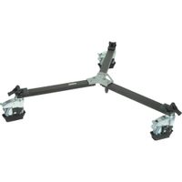 Manfrotto Dolly Cine/Video 114MV para Trípodes con Pies Clavados, Capacidad de Carga 132