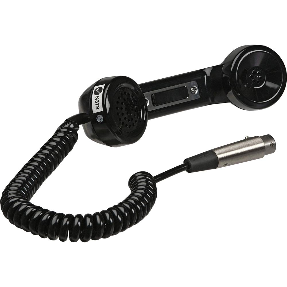 RTS HS-6A Auricular Intercom Estilo Teléfono con Conector XLR de 4 Pines