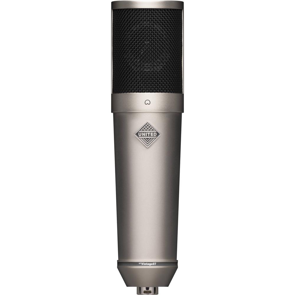 United Studio Technologies Micrófono de Condensador de Diafragma Grande UT Vintage87 - Pa