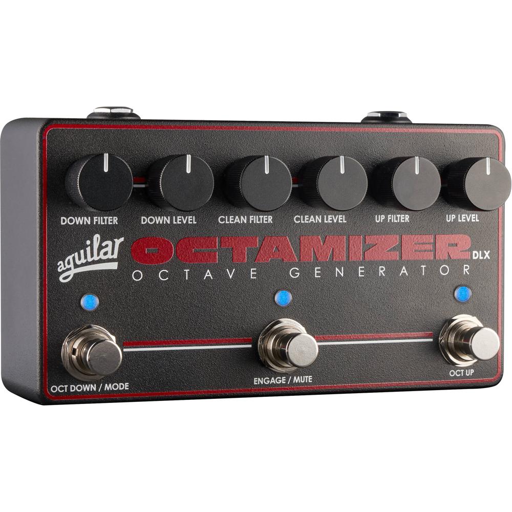 Aguilar Octamizer DLX Pedal Octave para Bajistas con Funciones de Octava Arriba y Abajo, M