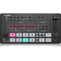 FoMaKo M1 Switcher/Mixer de Video HDMI 4K con 4 Entradas HDMI, Streaming 1080p60 y Control