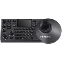 FoMaKo Controlador de Cámara PTZ KC608 Pro con Joystick, 4D Joystick, Pantalla LCD de 3""