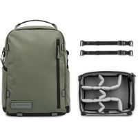 WANDRD PRVKE Zip Photo Bundle Mochila Fotográfica 31L Verde Wasatch con Inserto Personali