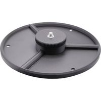 Bioluminous Ground Pod Colapsable Negro - Soporte para Gimbal y Lentes Telefoto, Construcc