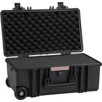 DCB Cases Element 5573F Maleta de Transporte con Ruedas y Espuma Cubierta, Impermeable IP6