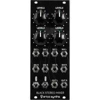 Erica Synths Mixer Estéreo V3 Módulo Eurorack 10 HP - 4 Entradas Estéreo con Control de