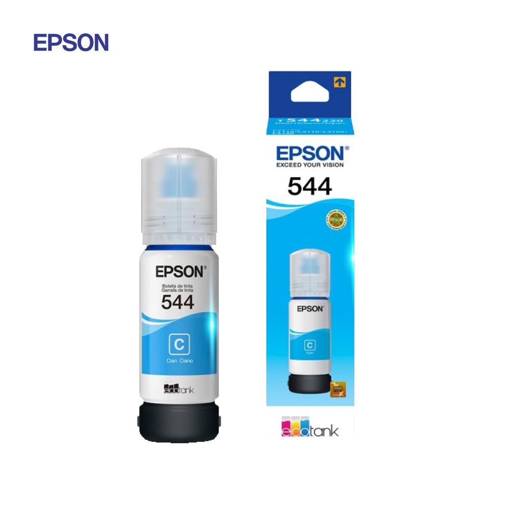 Tinta Epson T544 Cian 65ml Original Alto Rendimiento