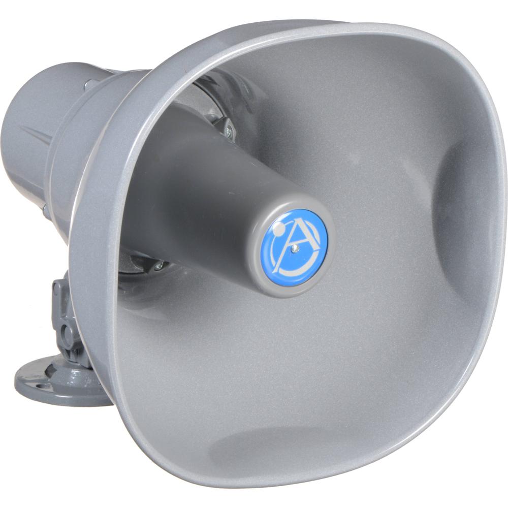 AtlasIED AP-15T Altavoz de Trompeta con Transformador de 25/70.7/100V - 15W, Color Gris