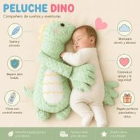 Peluche de Compañía para Bebé con Función de Palmaditas y Control Remoto - DINO