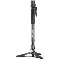 COMAN Monopod M1 Pro Carbon Fiber 44.09 lb Carga 64.76"" Altura Máxima