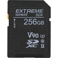 Novachips Tarjeta de Memoria SDXC 256GB Extreme UHS-II V90 - Velocidades de Lectura 280 MB