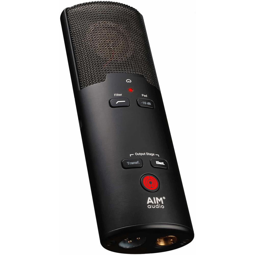 AIM Audio Micrófono de Condensador Cardioide Essence 1"" con Salida Balanceada Electrónic