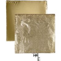 Rosco Slidey 48 x 48"" Doble Cara Gold - Bandera para Control de Luz