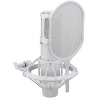 Yamaha Micrófono de Condensador Cardioide YCM705 1"" Diafragma Dorado, Filtro de Corte Baj