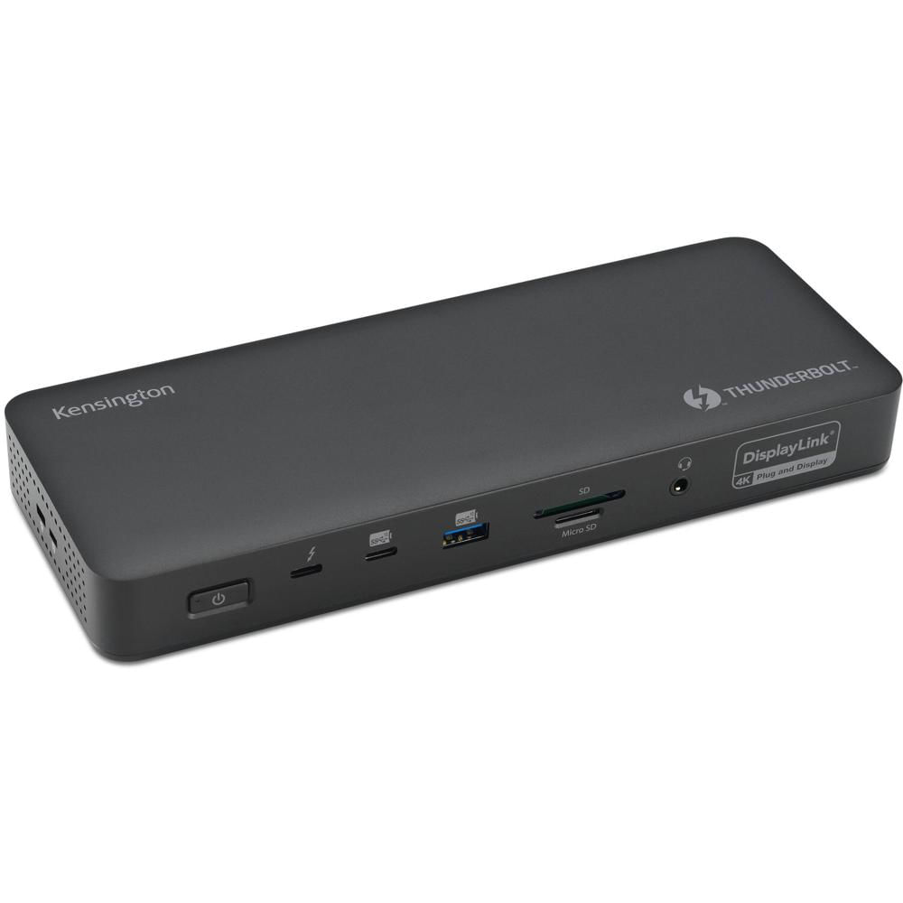 Kensington SD5910T EQ Dock Thunderbolt 4 - Soporte para Cuatro Monitores 4K, 2x Thunderbol
