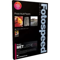 Fotospeed Papel Fotográfico Metallic Luster 24"" x 99' - 275 gsm, Acabado Luster, Grosor 1