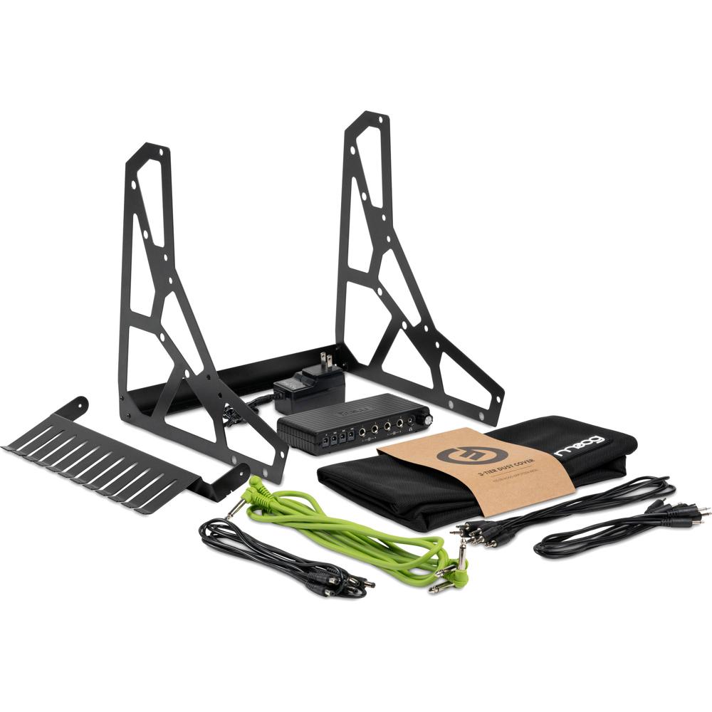 Moog Kit de Accesorios para Estudio de Sonido con Rack, Mezclador, Distribuidor de Energí