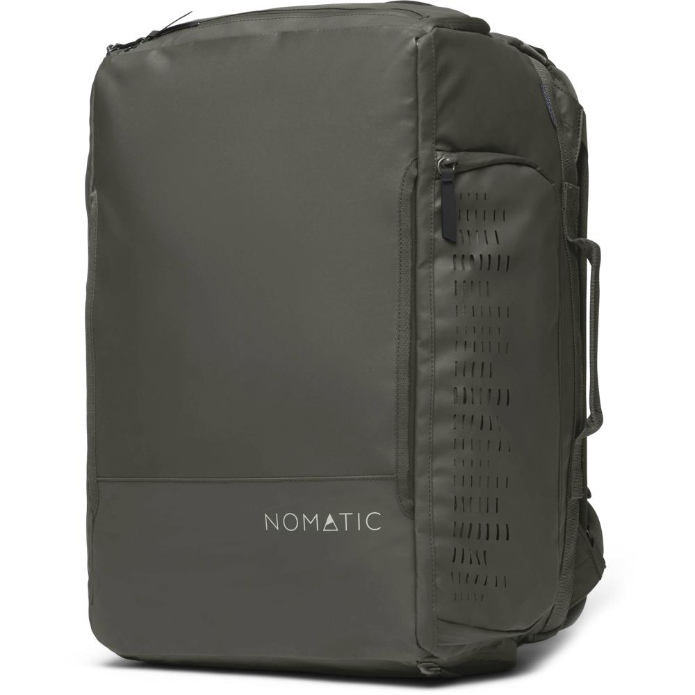 Nomatic Travel Bag V2 30L - Mochila de Viaje Adaptable, Color Verde Oliva, Compartimento p