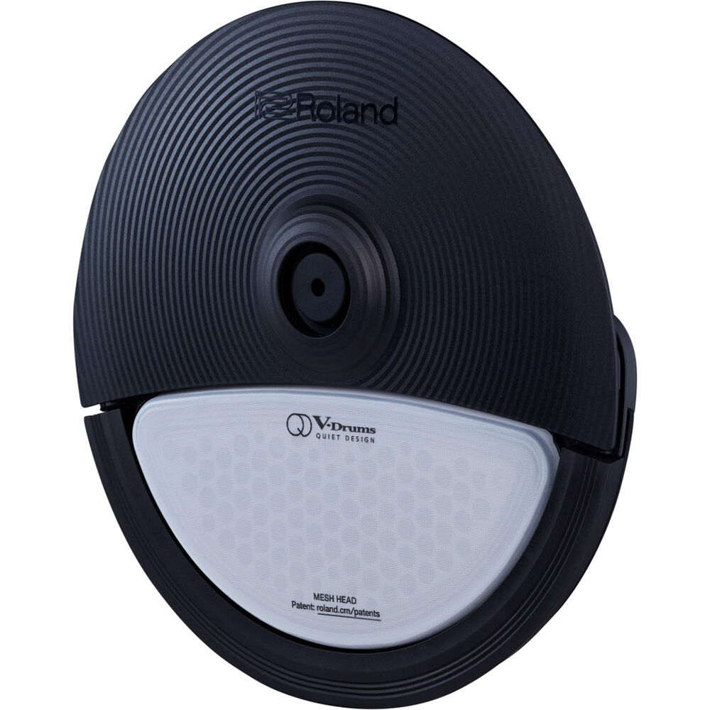 Roland CYQ-12 Pad de Platillo Dual-Zona de 12"" para Baterías Electrónicas con Tecnologí