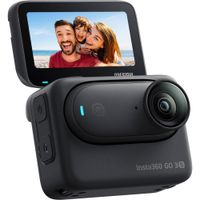 Insta360 GO 3S Cámara de Acción Standard Bundle 64GB, Negro Medianoche - Video UHD 4K, E