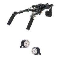 Tilta Rig de Hombro Ligero con Kit de Rosetas de Ajuste Rápido - Sistema de Rig de Hombro