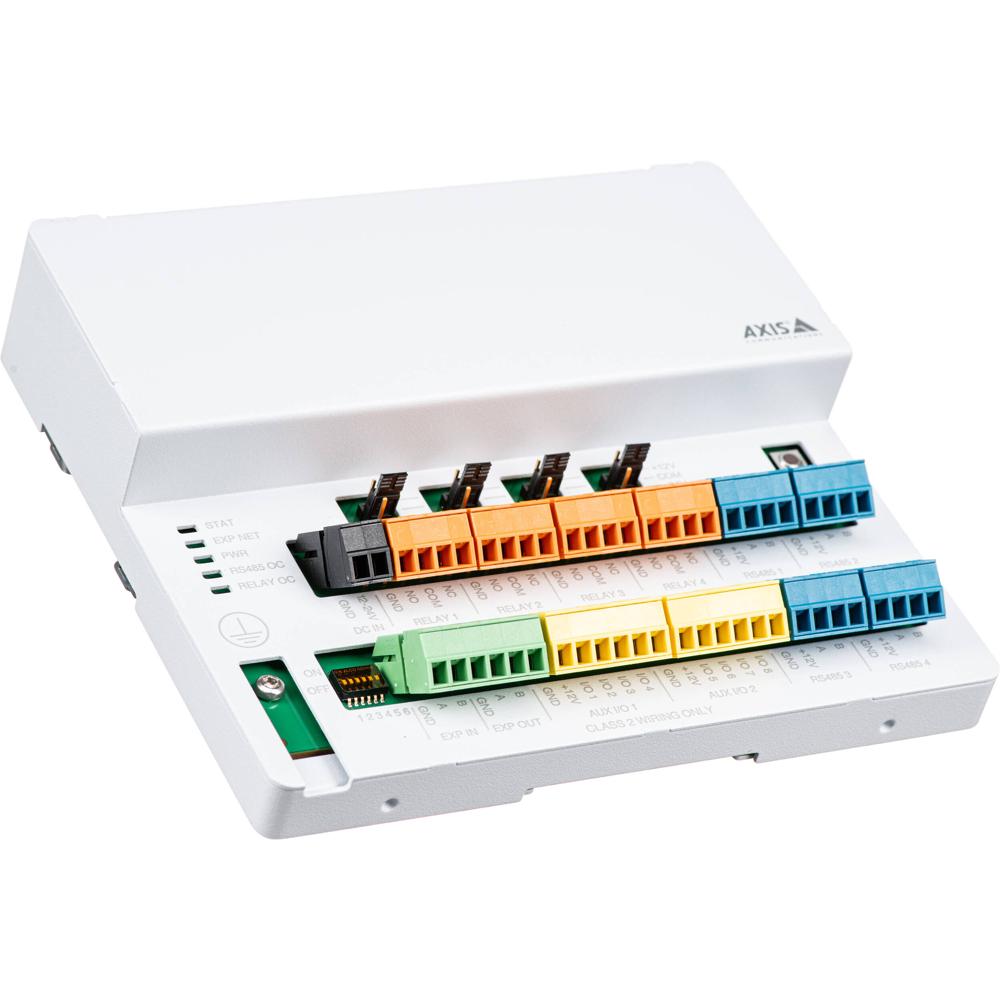 Axis Communications A9910 Módulo de Expansión I/O Relay - 8 Puertos I/O, 4 Puertos Modbu