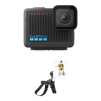 GoPro HERO Pets Bundle - Cámara de Acción Compacta UHD 4K30 y Arnés Fetch para Perros