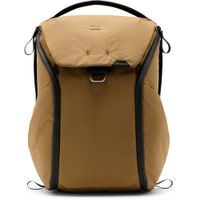Peak Design Mochila Everyday 20L Coyote con Divisores Ajustables y Acceso Lateral