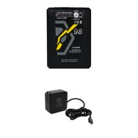 IDX System Technology Imicro-98P Kit de Batería 97Wh con Cargador Rápido UC-PD1
