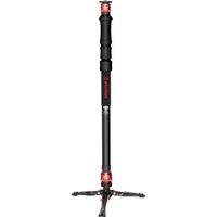 iFootage Monopod Cobra 3 Strike de Aluminio con Base Minipod de Perfil Bajo, Capacidad de