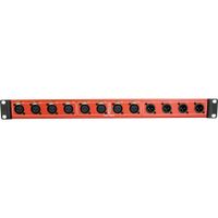 SoundTools CAT Rack 4-Male 8-Female XLR Rackmount Stage Box - 12 Canales de Audio Analógi
