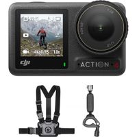 DJI Osmo Action 4 Cámara de Acción con RockSteady 3.0 y Accesorios para Ciclismo