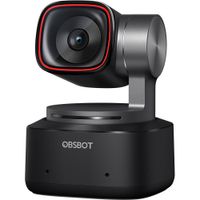 OBSBOT Tiny 2 Webcam 4K PTZ con Seguimiento AI, Sensor CMOS de 50MP, Zoom Digital 4x, Cont