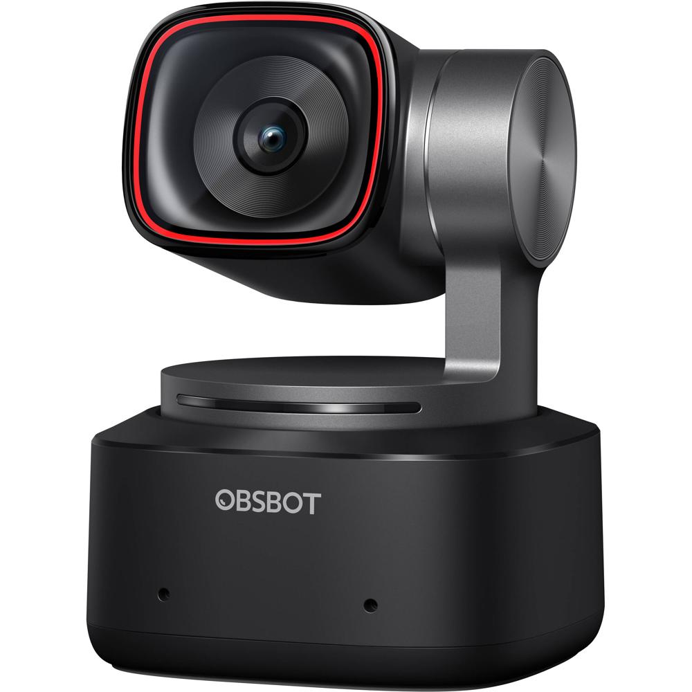 OBSBOT Tiny 2 Webcam 4K PTZ con Seguimiento AI, Sensor CMOS de 50MP, Zoom Digital 4x, Cont