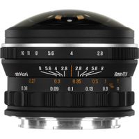 AstrHori 6mm f/2.8 Fisheye Lens - L-Mount, Ultra Wide-Angle, 220° Campo de Visión, Enfoq
