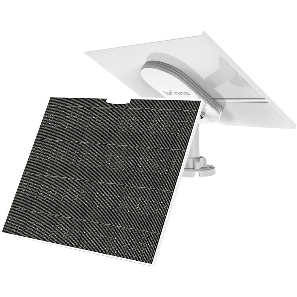 Brinno Kit de Energía Solar ASP1000-P con Panel Solar Monocristalino de 10W y Batería Re