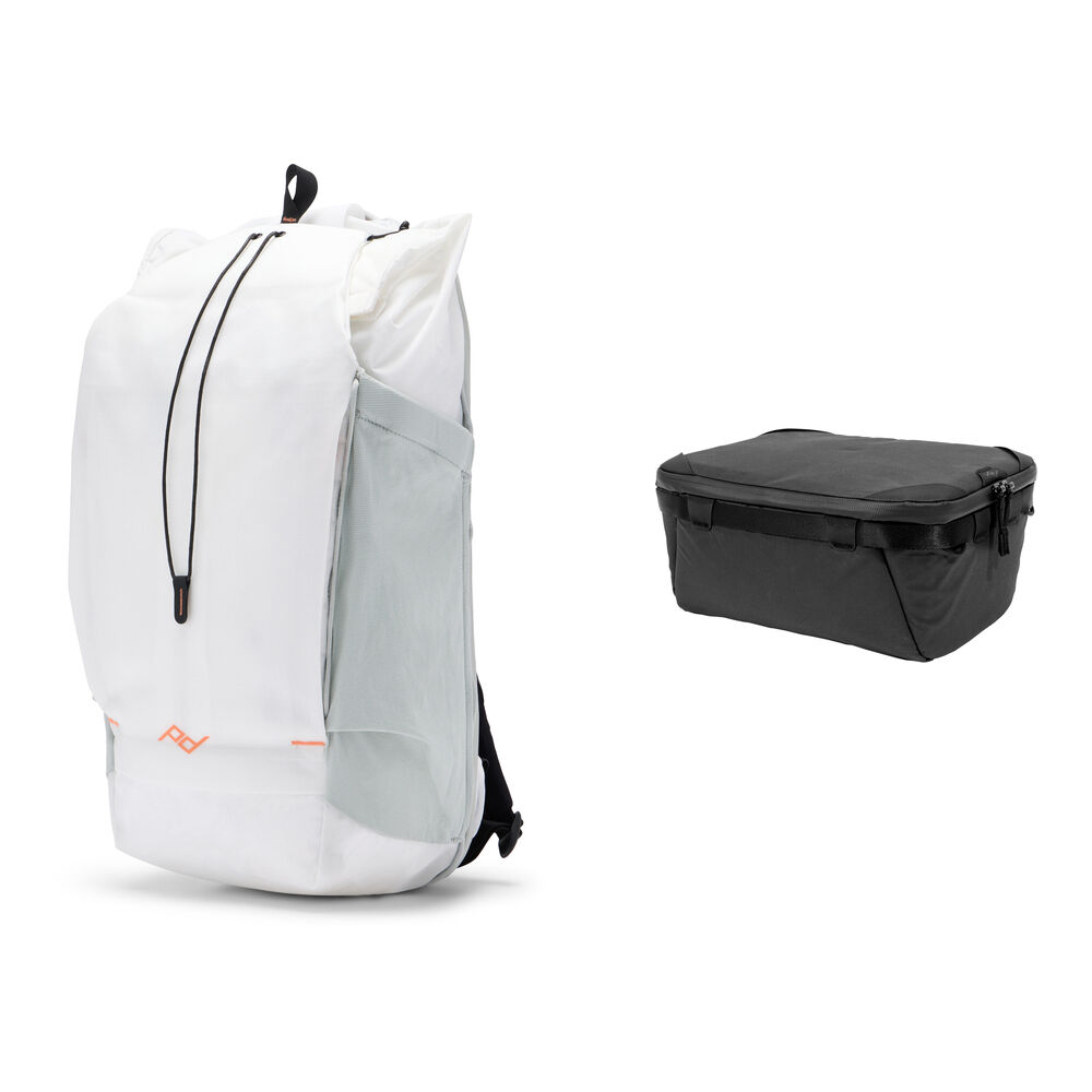 Peak Design Mochila Outdoor 25L Cloud con Cubo para Cámara Pequeño/Mediano Negro