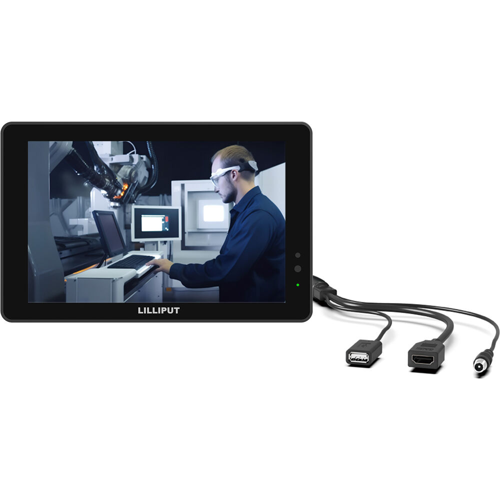 Lilliput Monitor 719H/T 7"" HD Touch Screen IP65 - 1000 nits, 1280 x 800, 10 Puntos Táctil