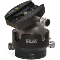 FLM Cabezal de Trípode 70GX con SRB-80 QR Clamp, Capacidad de Carga 110 lb, Construcción