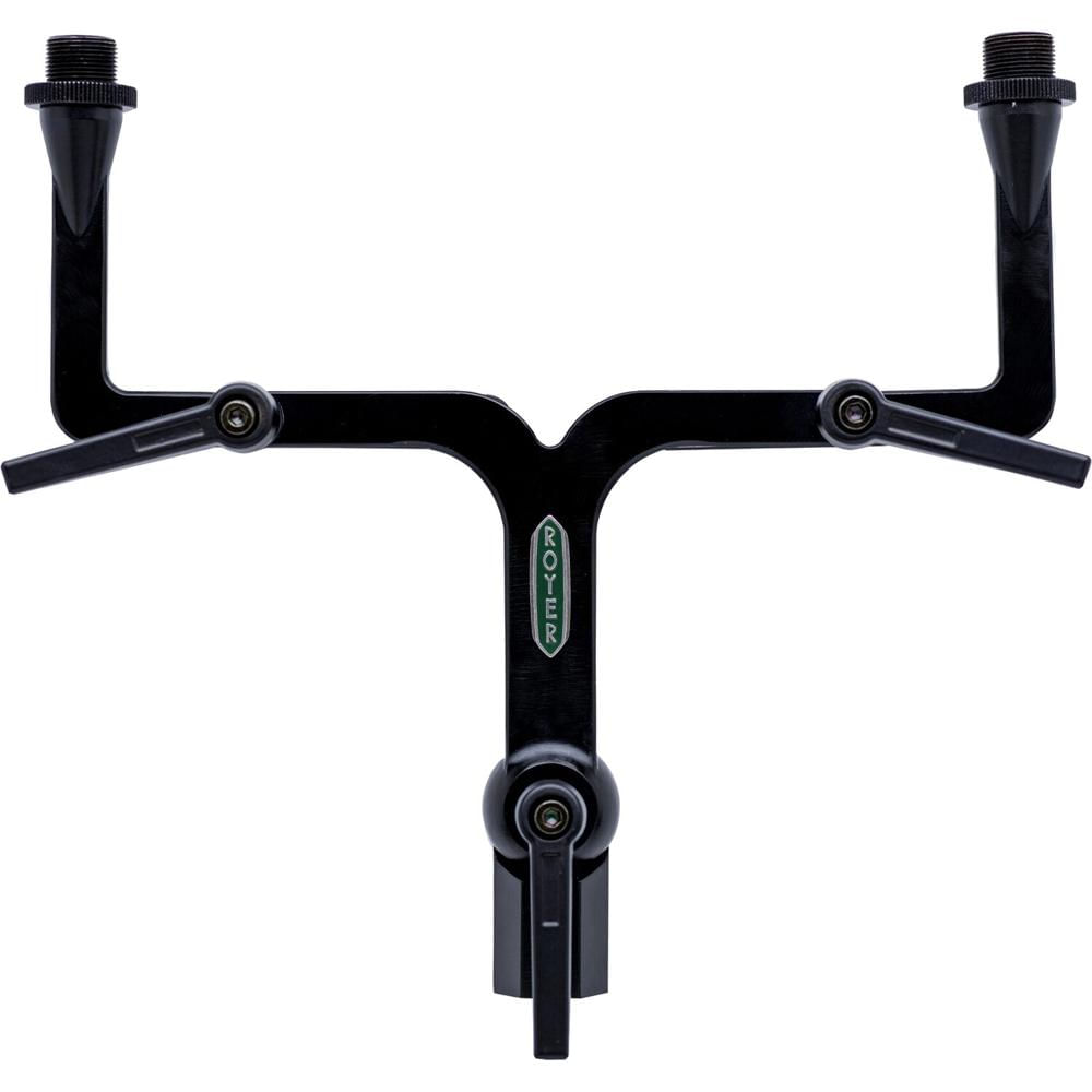 Royer Labs FlexBar Soporte Dual para Micrófonos - Montaje de 2 Micrófonos en 1 Soporte,