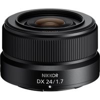 Nikon NIKKOR Z DX 24mm f/1.7 Lens - Gran Apertura, Diseño Resistente al Polvo y la Humeda